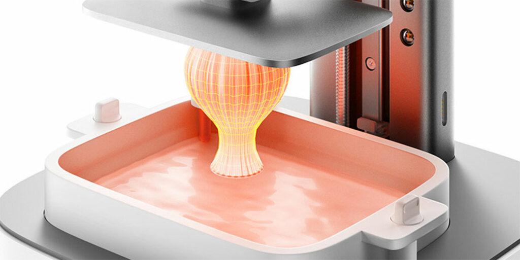 Princip tisku technologií SLA