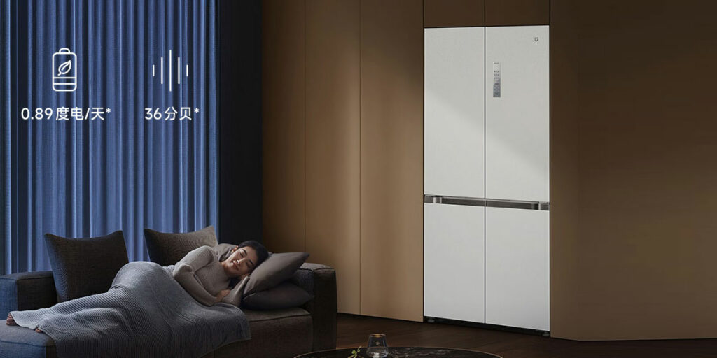 Lednička se vyznačuje nízkou mírou hlučnosti jen 36 dB(A)