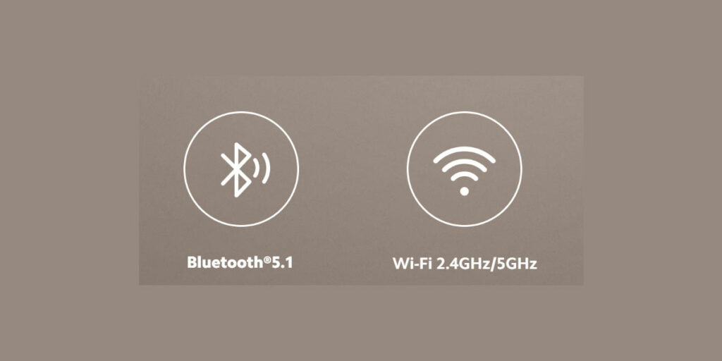 Podpora Wi-Fi a Bluetooth