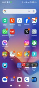 Tlačítko pro nahrávání obrazovky