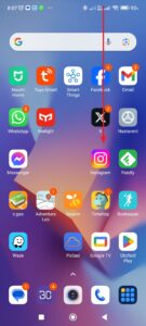 Vyvolejte Centrum ovládání