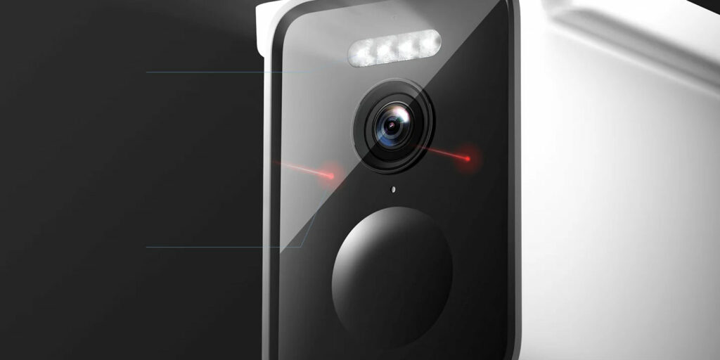 Čtyři bílé LED a dvě infračervené LED