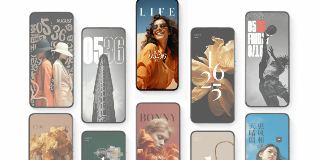 Další změny se odehrály v oblasti zámku obrazovky