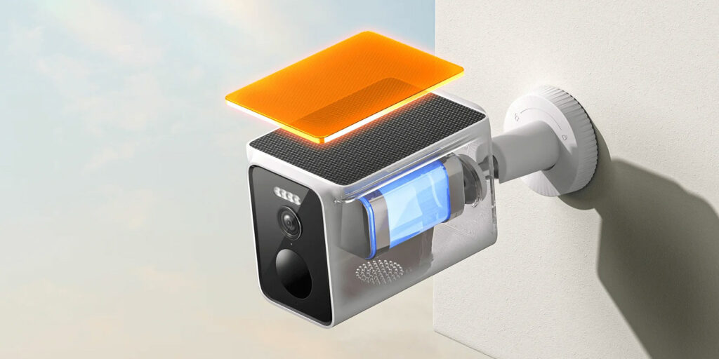 Nabíjení baterie zajišťuje integrovaný solární panel