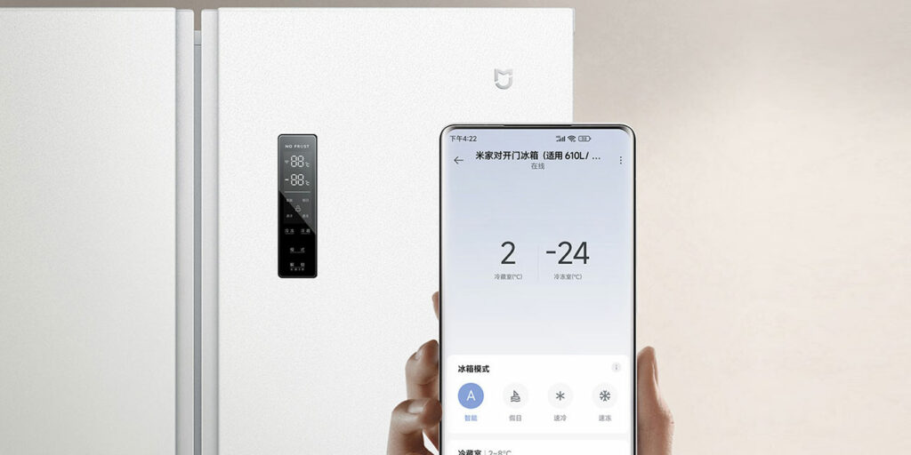 Nastavování a ovládání z mobilní aplikace Mi Home