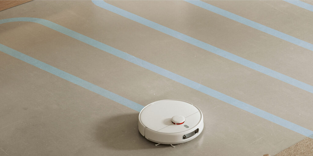Nový robotický vysavač Xiaomi na základě získaných dat plánuje optimální trasu úklidu
