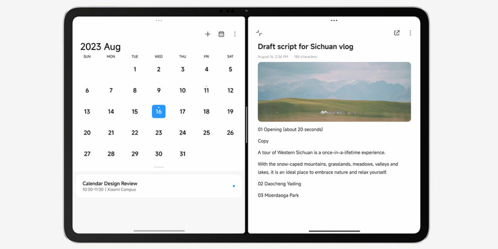 Režim rozdělené obrazovky