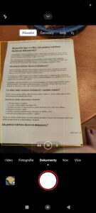 Pořiďte snímek stisknutím tlačítka spouště