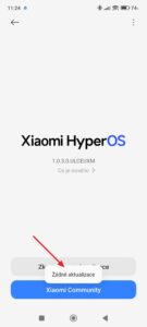 Nejsou dostupné žádné aktualizace