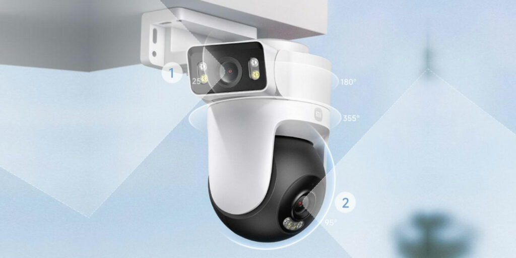 Nová bezpečnostní kamera Xiaomi sestává ze dvou kamer