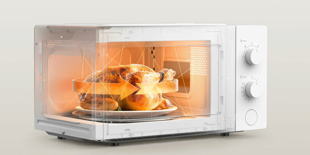 Otočný talíř a 3D cirkulační odraz