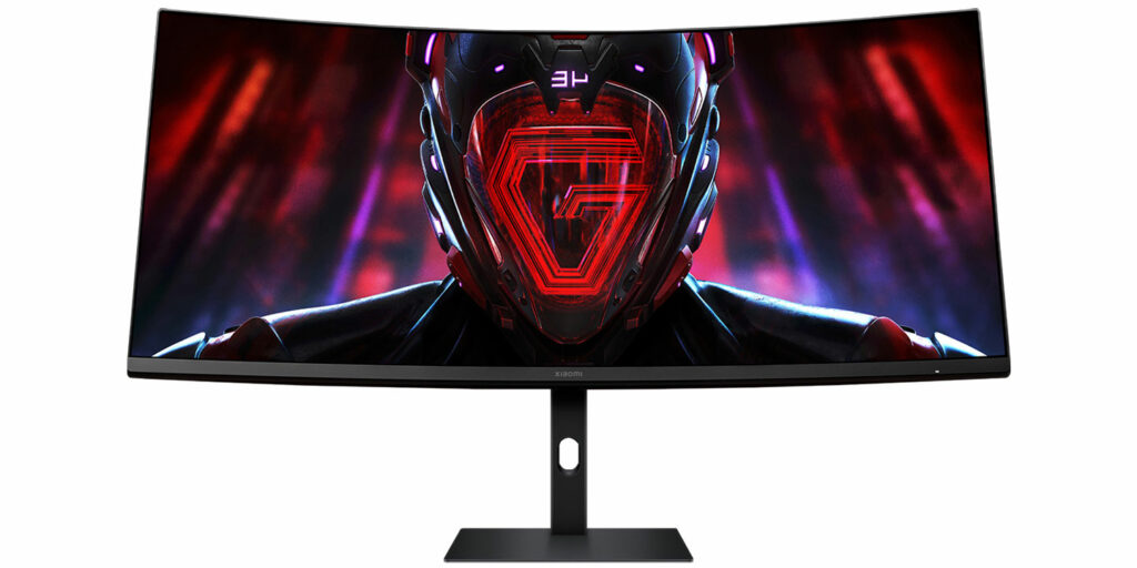 Prohnutý 34" herní monitor Xiaomi s obnovovací frekvencí 180 Hz