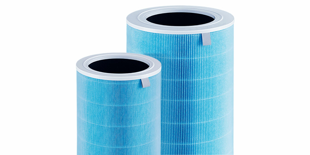 Takto vypadají filtry do čističky vzduchu