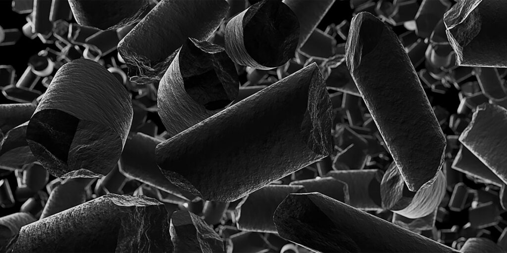 Vrstva s nasyceným aktivním uhlíkem