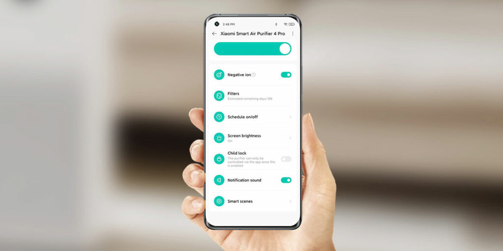 Výměna filtru v čističce vzduchu Xiaomi