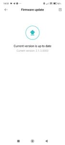 Aktualizace firmwaru