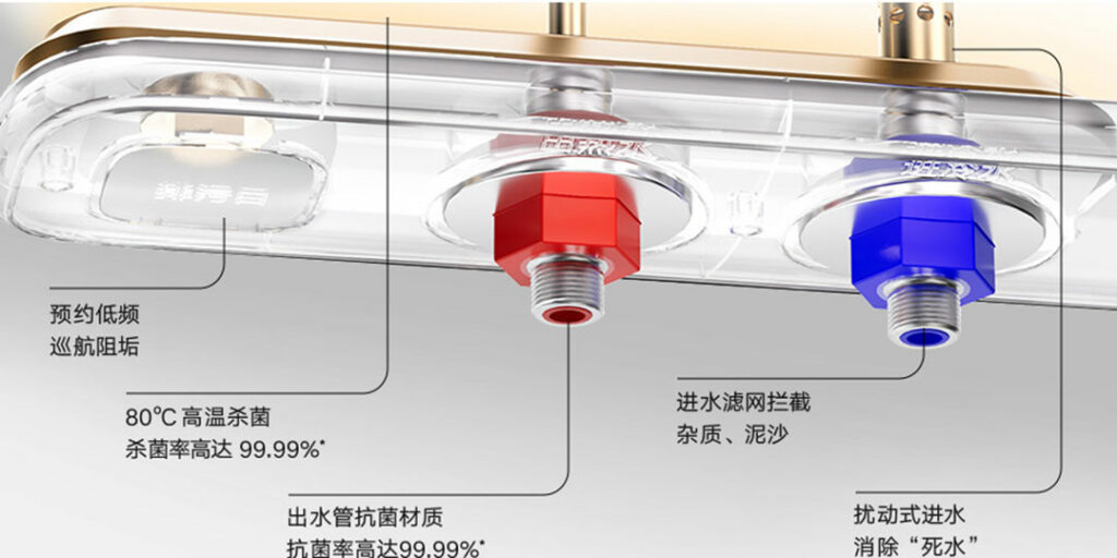 Bojler také čistí vodu