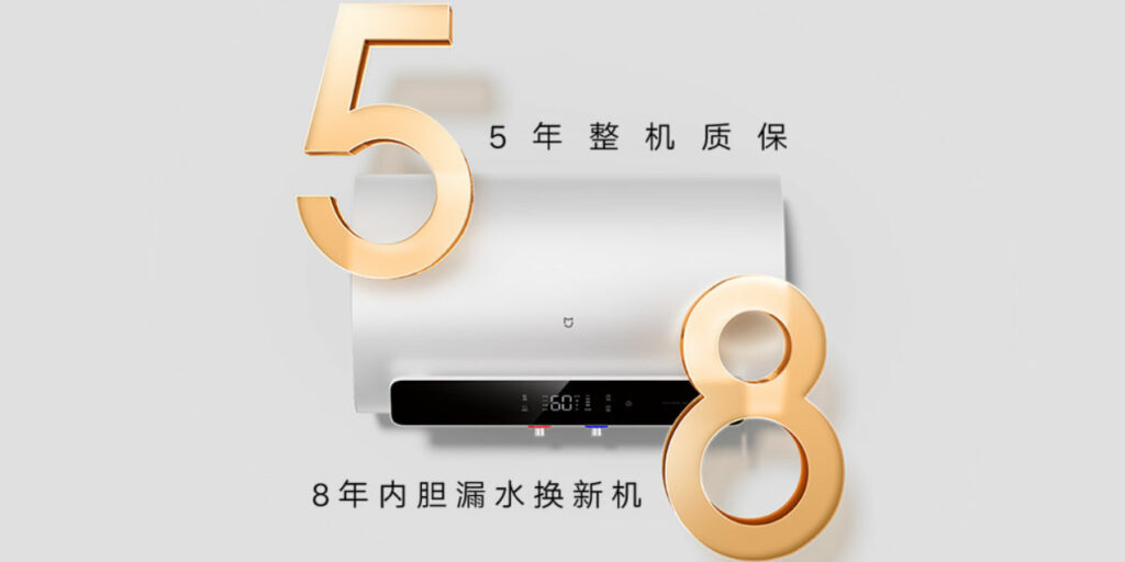 Pětiletá záruka na boiler a osmiletá na nádrž