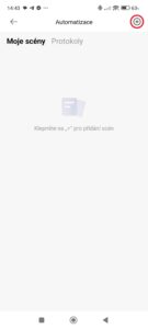 Přidání nové automatizace