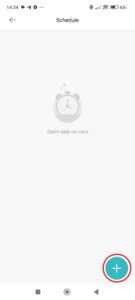 Přidání nového plánu