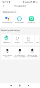 Propojení aplikace s hlasovými asistenty