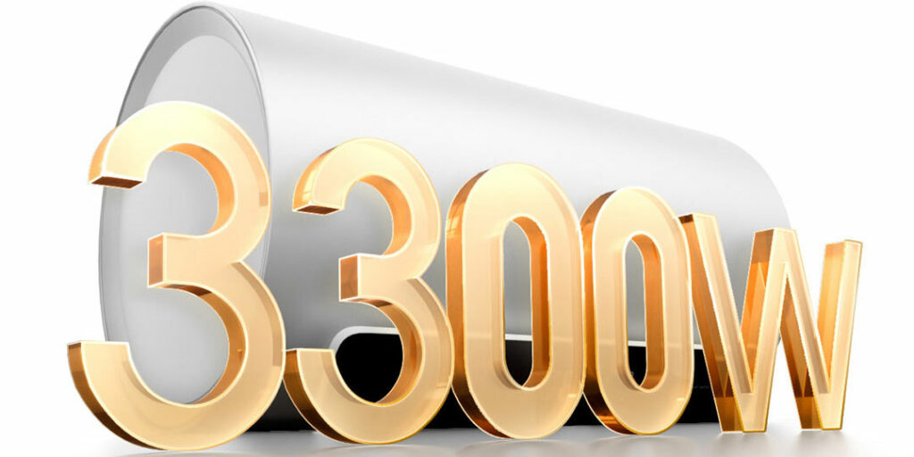 Výkon 3 300 wattů