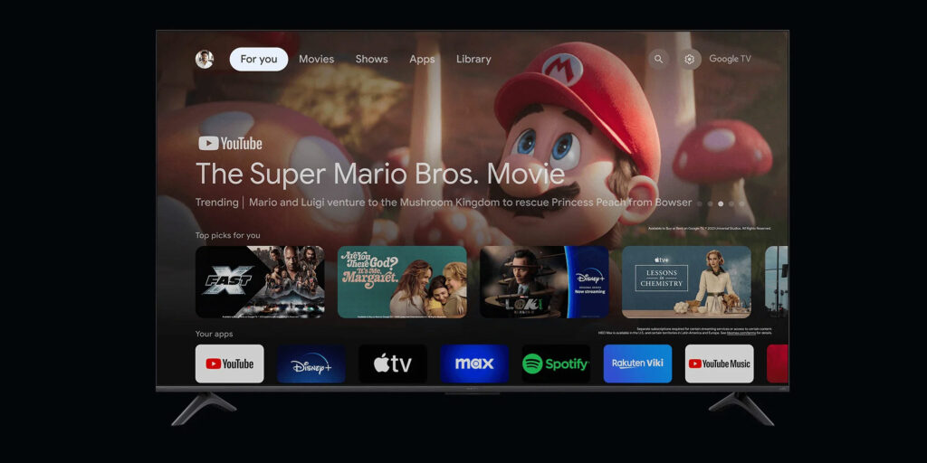 Na chytré televize lze instalovat aplikace