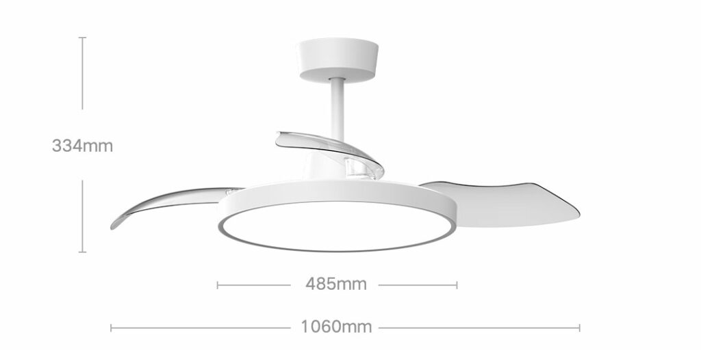 Rozměry ventilátoru