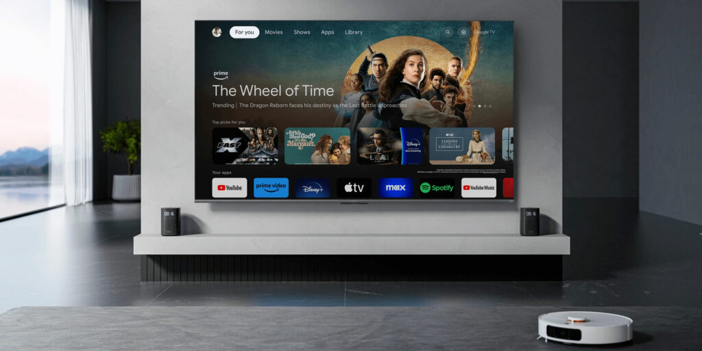 Televize s Google TV mají příjemné uživatelské rozhraní