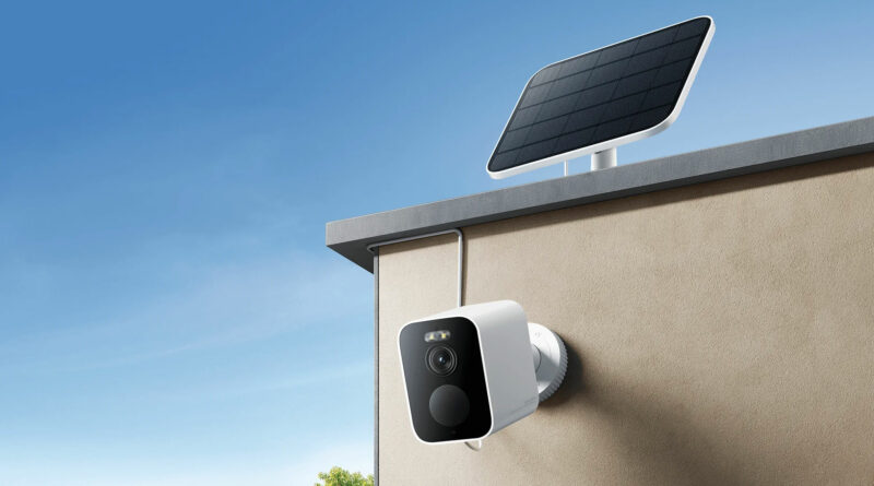 Nová venkovní kamera Xiaomi funguje na baterii a solární panel