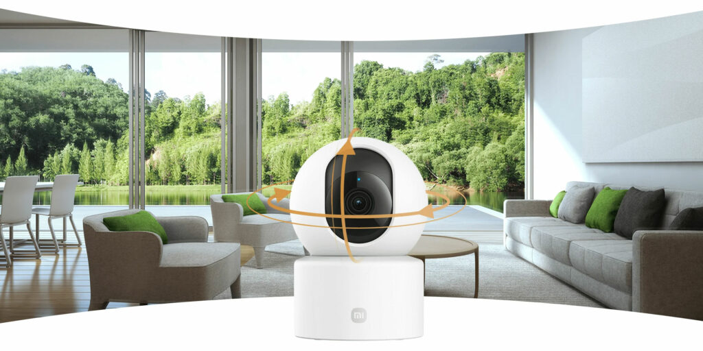 Kamerou Xiaomi Smart Camera C301 lze vzdáleně otáčet