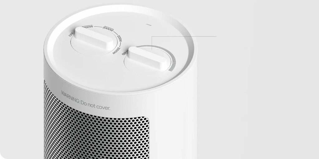 Ovládání pomocí dvou otočných voličů