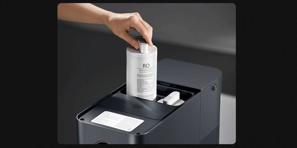 Snadná výměna filtrů