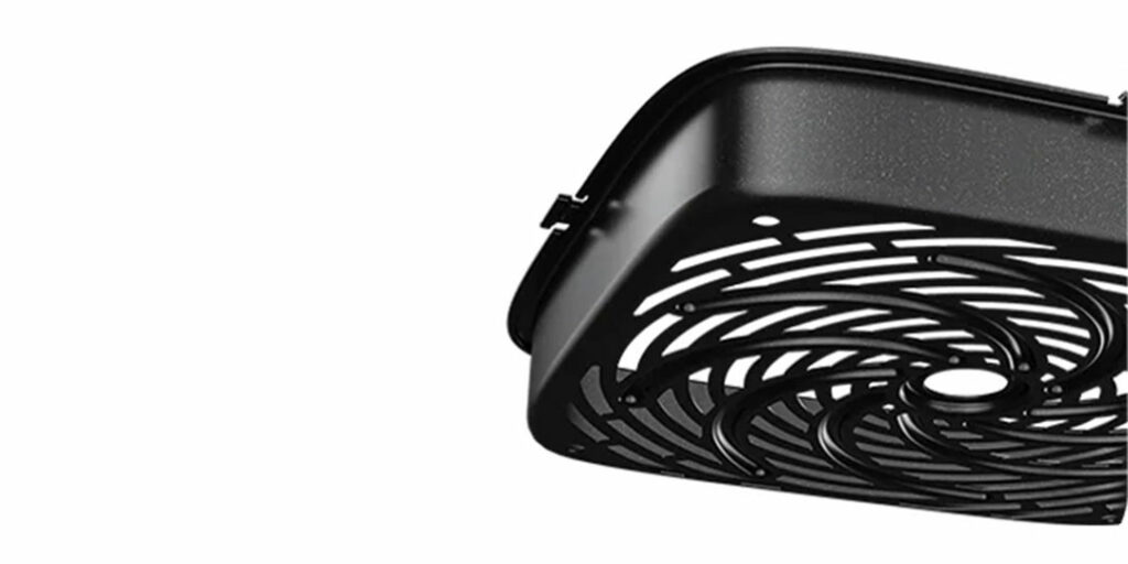 Koš je vyroben z materiálů, které jsou bezpečný pro styk s potravinami