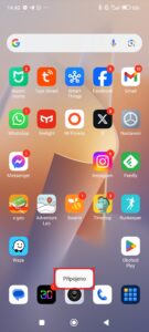 Telefon se připojil k Wi-Fi