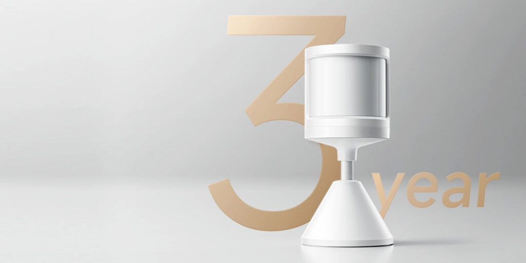 Výdrž baterie až tři roky