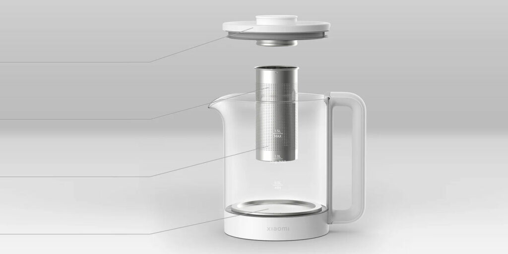 Xiaomi Multifunctional Kettle je vyrobena z kvalitních materiálů