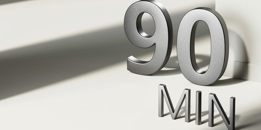 Zastřihovač chloupků v nose vydrží na jedno nabití 90 minut