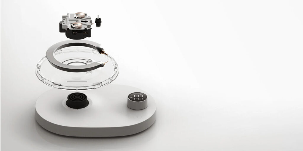 Rychlovarná konvice Xiaomi Smart Kettle 2 Pro je vybavena prémiovým termostatem