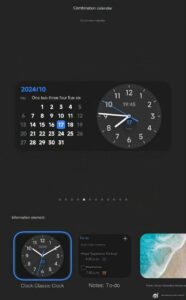 Nové widgety kalendáře z HyperOS 2,0