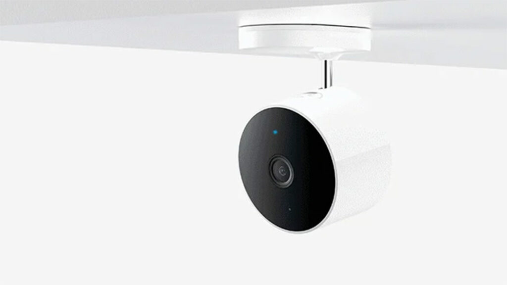 Nejlevnější venkovní kamera - instalace ke stropu