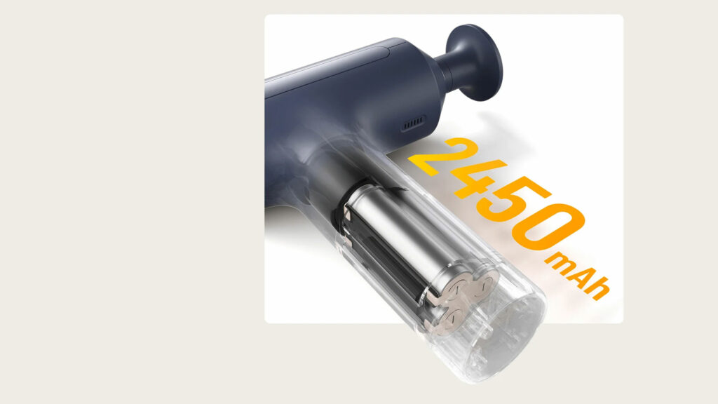 Lithium-iontová baterie o kapacitě 2450 mAh