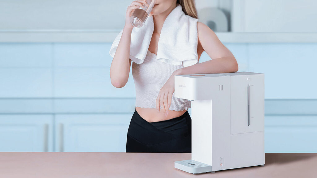 Možnost plynulého nastavení teploty vody v rozmezí od 7 do 95 °C