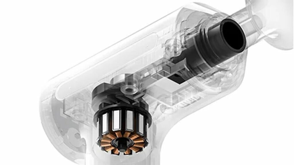 Srdcem Xiaomi Massage Gun 2 je výkonný bezkartáčový motor