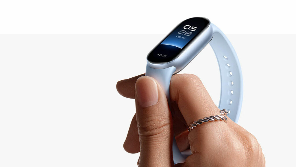 Smart Band 9 je o něco menší