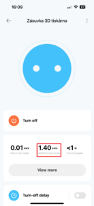 Spotřeba v aktuální měsíc (v kWh)