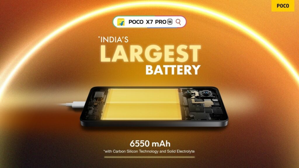 Jedním z hlavních taháků X7 Pro bude baterie s kapacitou 6 550 mAh