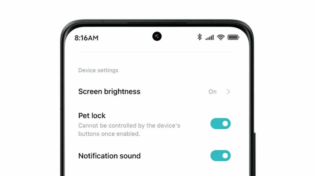 Ovládání z aplikace