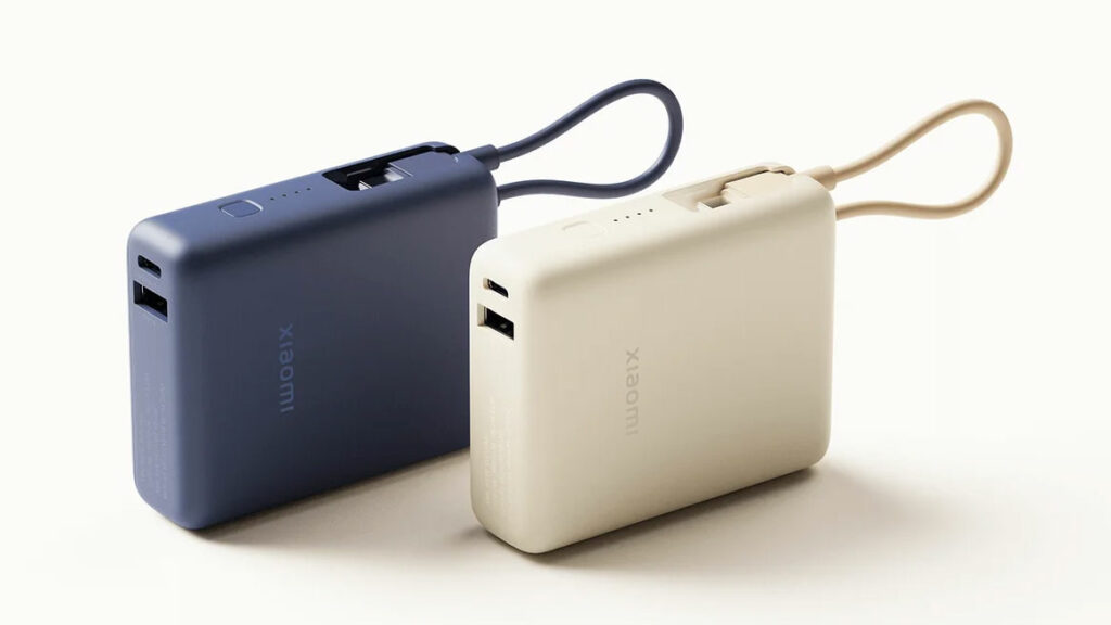 Powerbanka má dva porty – USB-C a USB-A