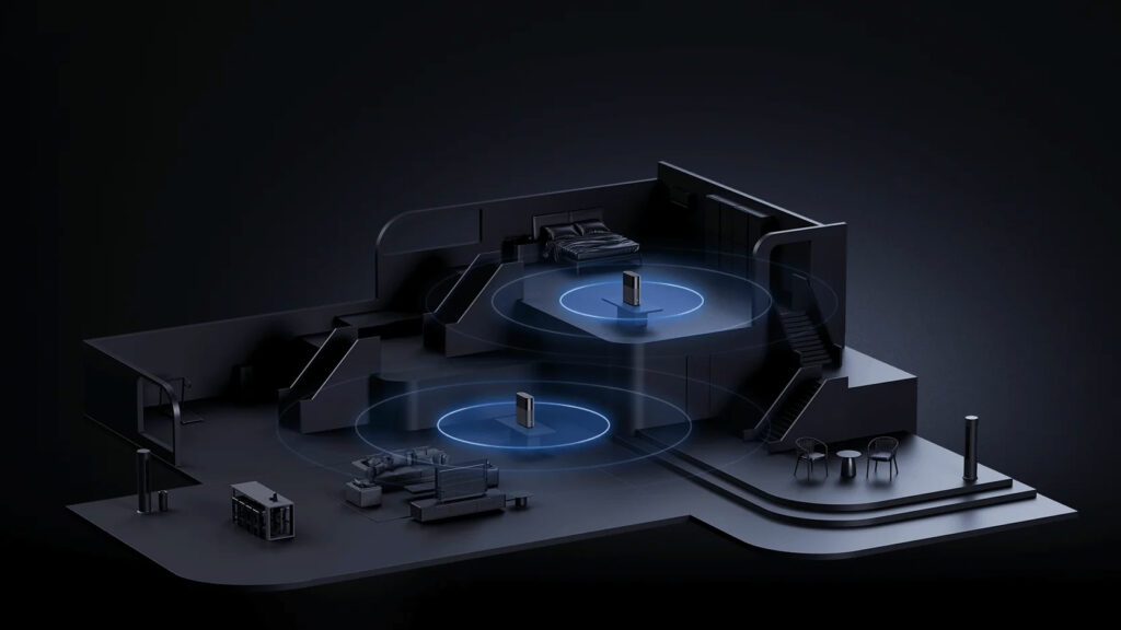 Silný signál i na balkónech, zahradách nebo v odlehlých místnostech